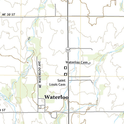 United States Geological Survey Waterloo, KS (2022, 24000-Scale) digital map