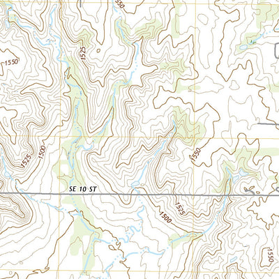 United States Geological Survey Waterloo, KS (2022, 24000-Scale) digital map