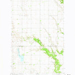 United States Geological Survey Waterloo Lake, ND (1972, 24000-Scale) digital map