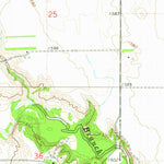 United States Geological Survey Waterloo Lake, ND (1972, 24000-Scale) digital map
