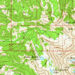 United States Geological Survey Waterloo, MT (1960, 62500-Scale) digital map