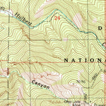United States Geological Survey Waterloo, MT (1989, 24000-Scale) digital map