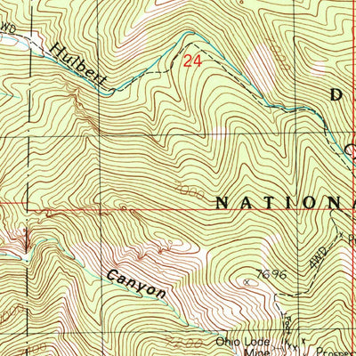 United States Geological Survey Waterloo, MT (1989, 24000-Scale) digital map
