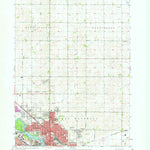 United States Geological Survey Waterloo North, IA (1963, 24000-Scale) digital map