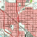 United States Geological Survey Waterloo North, IA (1963, 24000-Scale) digital map