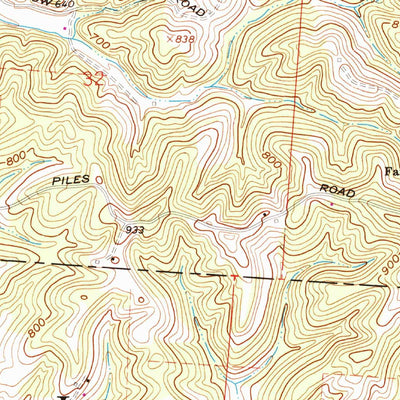 United States Geological Survey Waterloo, OH (1961, 24000-Scale) digital map