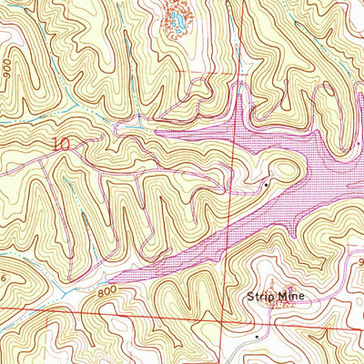 United States Geological Survey Waterloo, OH (1961, 24000-Scale) digital map
