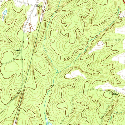 United States Geological Survey Waterloo, SC (1971, 24000-Scale) digital map