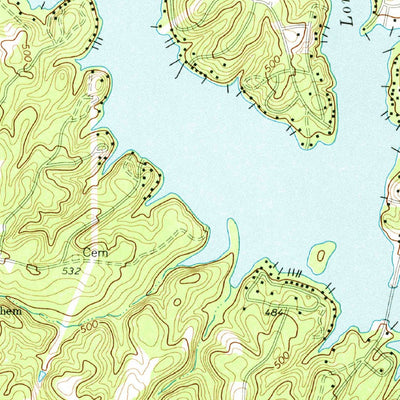 United States Geological Survey Waterloo, SC (1971, 24000-Scale) digital map
