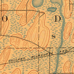 United States Geological Survey Waterloo, WI (1894, 62500-Scale) digital map