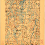 United States Geological Survey Waterloo, WI (1910, 62500-Scale) digital map