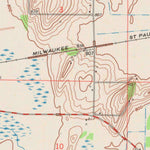 United States Geological Survey Waterloo, WI (1959, 24000-Scale) digital map