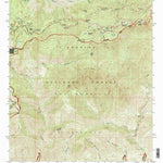 United States Geological Survey Waterman Mountain, CA (1995, 24000-Scale) digital map