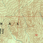 United States Geological Survey Waterman Mountain, CA (1995, 24000-Scale) digital map