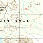 United States Geological Survey Waterman Peak, AZ (1996, 24000-Scale) digital map
