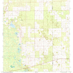 United States Geological Survey Waters Lake, FL (1968, 24000-Scale) digital map