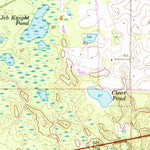 United States Geological Survey Waters Lake, FL (1968, 24000-Scale) digital map