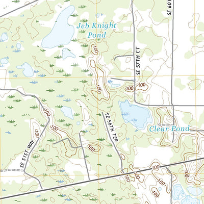 United States Geological Survey Waters Lake, FL (2021, 24000-Scale) digital map