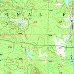 United States Geological Survey Watersmeet, MI (1952, 62500-Scale) digital map