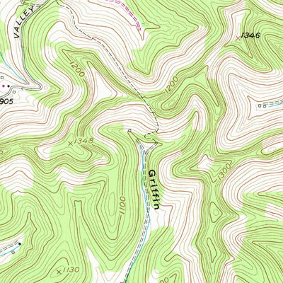 United States Geological Survey Watertown, TN (1958, 24000-Scale) digital map