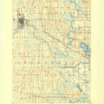 United States Geological Survey Watertown, WI (1894, 62500-Scale) digital map