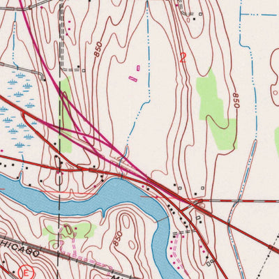 United States Geological Survey Watertown, WI (1959, 24000-Scale) digital map