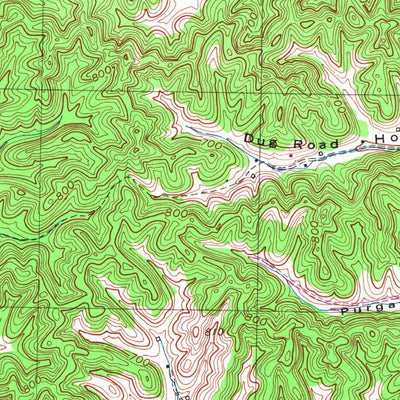 United States Geological Survey Waterview, KY (1953, 24000-Scale) digital map