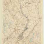 United States Geological Survey Waterville, ME (1943, 62500-Scale) digital map