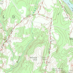 United States Geological Survey Waterville, ME (1957, 62500-Scale) digital map