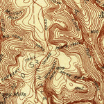 United States Geological Survey Waterville, PA (1937, 48000-Scale) digital map