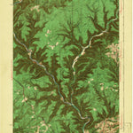 United States Geological Survey Waterville, PA (1943, 62500-Scale) digital map