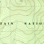 United States Geological Survey Waterville Valley, NH (1980, 24000-Scale) digital map