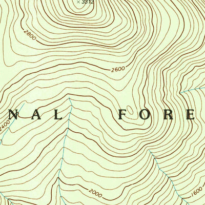 United States Geological Survey Waterville Valley, NH (1995, 24000-Scale) digital map