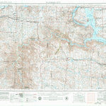 United States Geological Survey Watford City, ND (1953, 250000-Scale) digital map