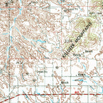 United States Geological Survey Watford City, ND (1953, 250000-Scale) digital map