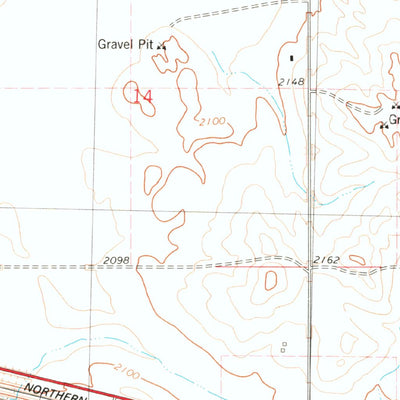 United States Geological Survey Watford City, ND (1978, 24000-Scale) digital map