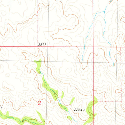 United States Geological Survey Watford City NE, ND (1978, 24000-Scale) digital map