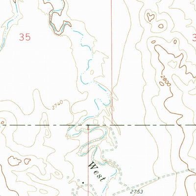 United States Geological Survey Watkins, MT (1965, 24000-Scale) digital map