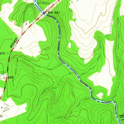 United States Geological Survey Watkinsville, GA (1964, 24000-Scale) digital map