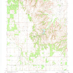 United States Geological Survey Watonga Lake, OK (1972, 24000-Scale) digital map