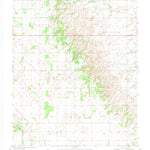 United States Geological Survey Watonga SE, OK (1972, 24000-Scale) digital map