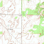 United States Geological Survey Watonga SE, OK (1972, 24000-Scale) digital map