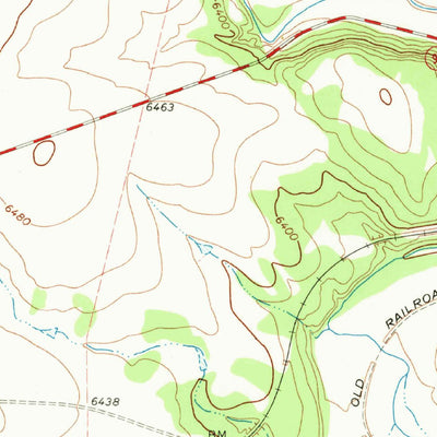 United States Geological Survey Watrous, NM (1966, 24000-Scale) digital map