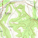United States Geological Survey Watrous, NM (1966, 24000-Scale) digital map