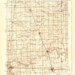 United States Geological Survey Watseka, IL-IN (1939, 62500-Scale) digital map