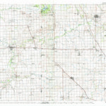 United States Geological Survey Watseka, IL-IN (1990, 100000-Scale) digital map