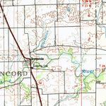 United States Geological Survey Watseka, IL-IN (1990, 100000-Scale) digital map