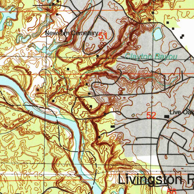 United States Geological Survey Watson, LA (2005, 24000-Scale) digital map