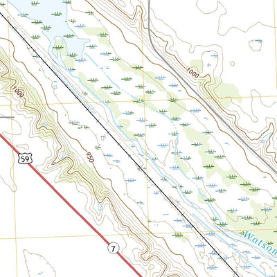 United States Geological Survey Watson, MN (2022, 24000-Scale) digital map