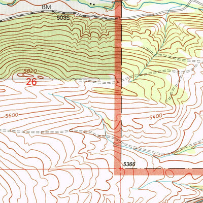 United States Geological Survey Watson, MT (2001, 24000-Scale) digital map